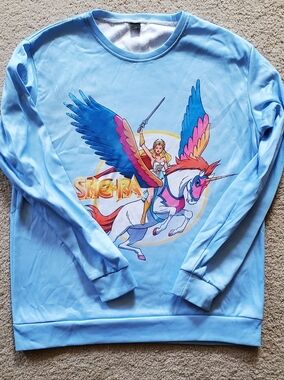She-Ra Graphic Light Blue Sweatshirt